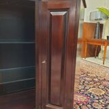 English Chesterfield mahogany bar fully upholstered in leather