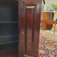 English Chesterfield mahogany bar fully upholstered in leather