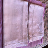 Set of two linen pillowcases