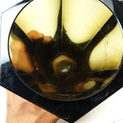 Vase Art Déco, cristal, Moser, Tchécoslovaquie, années 1930