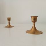 Vintage brass candle holder