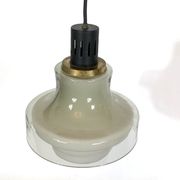 Mid-century brass pendant lamp from 50s Stilnovo