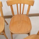 BAUMANN bentwood bistro chairs, set of 4