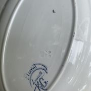 Two dishes of service model Floréal luneville K & G vintage and collector