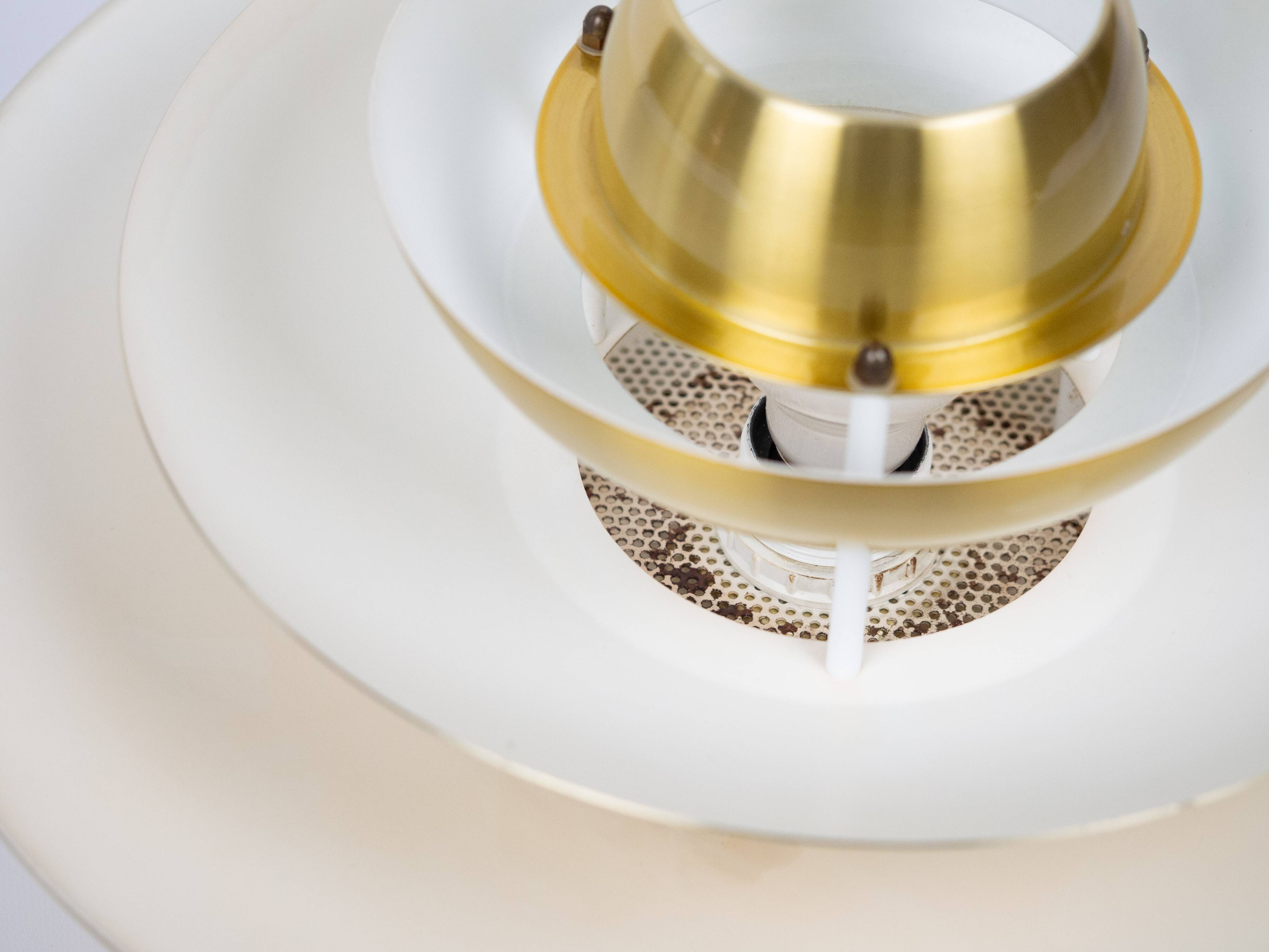Danish vintage pendant lamp Verona, 1980s