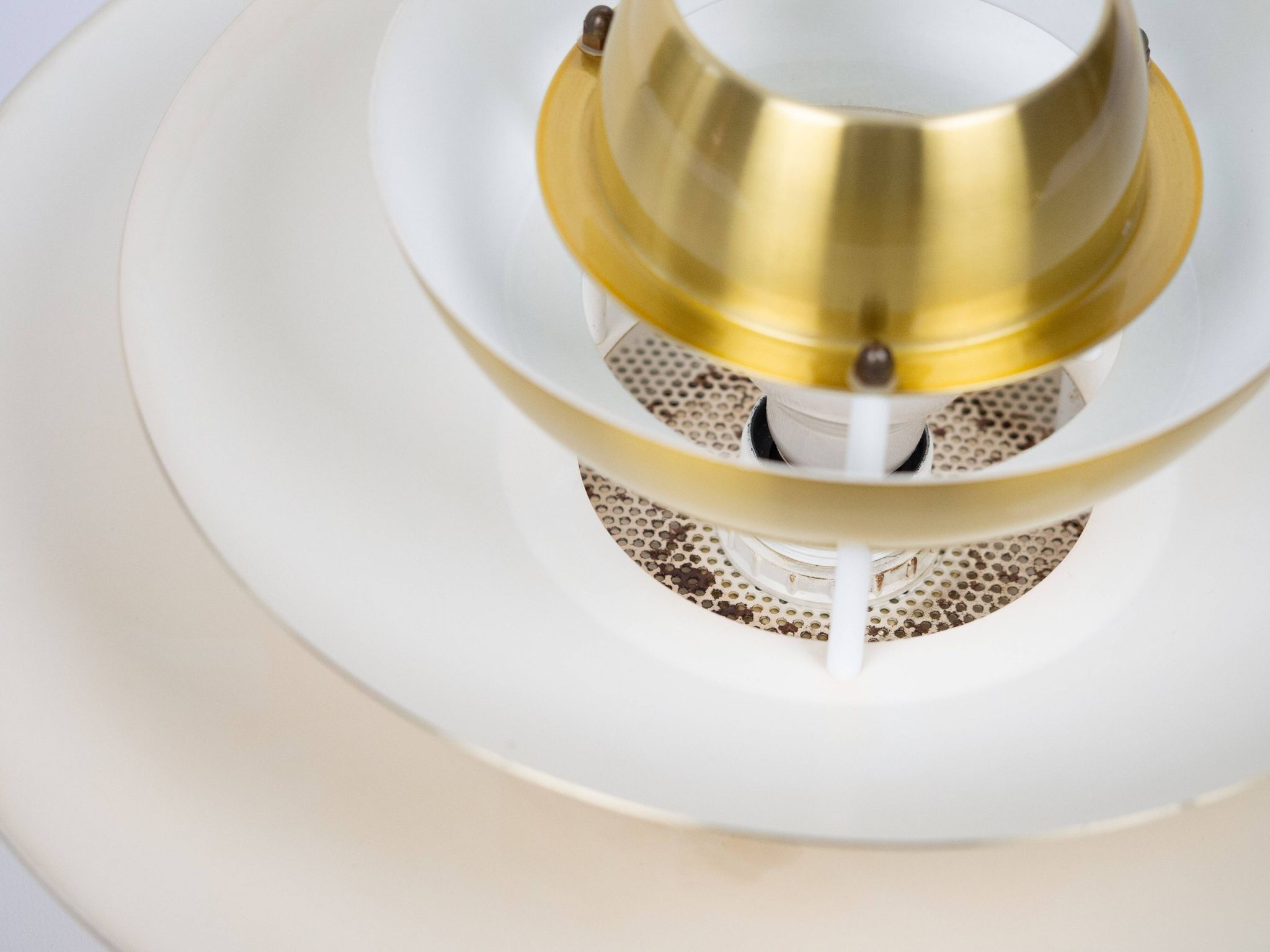 Vintage Danish hanging lamp Verona, 1980s