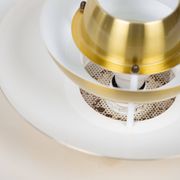 Vintage Danish hanging lamp Verona, 1980s