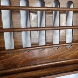 Folding teak magazine rack by Cees Braakman