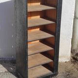 Buffet jam shelves shelves fir wood lockers without door