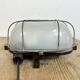 Industrial Brown Bakelite Wall Light with Milk Glass, 1960s