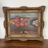 Oil on panel, still life, signed L.Blanckaert