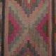 Vintage Turkish hallway rug 74x696 cm