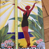 Metal plate azure side Roger broders