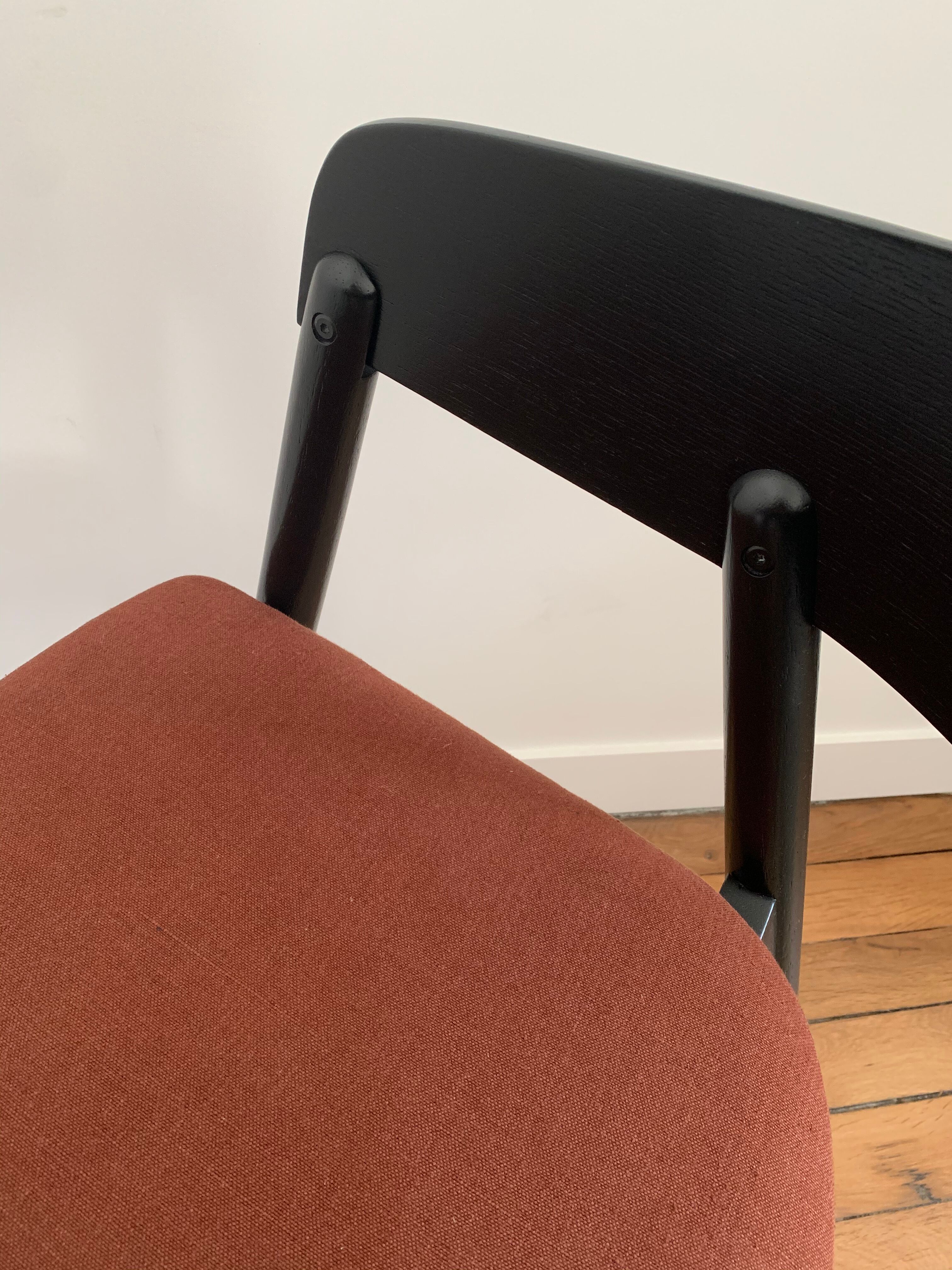 Chaise fauteuil scandinave moderne
