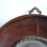 Miniature portrait of a young boy, framed and under glass