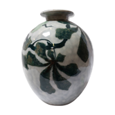 Très grand vase boule Art Déco en porcelaine de Limoges – Camille Tharaud