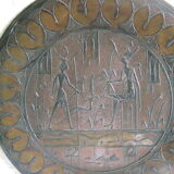 Vases and decorative plate