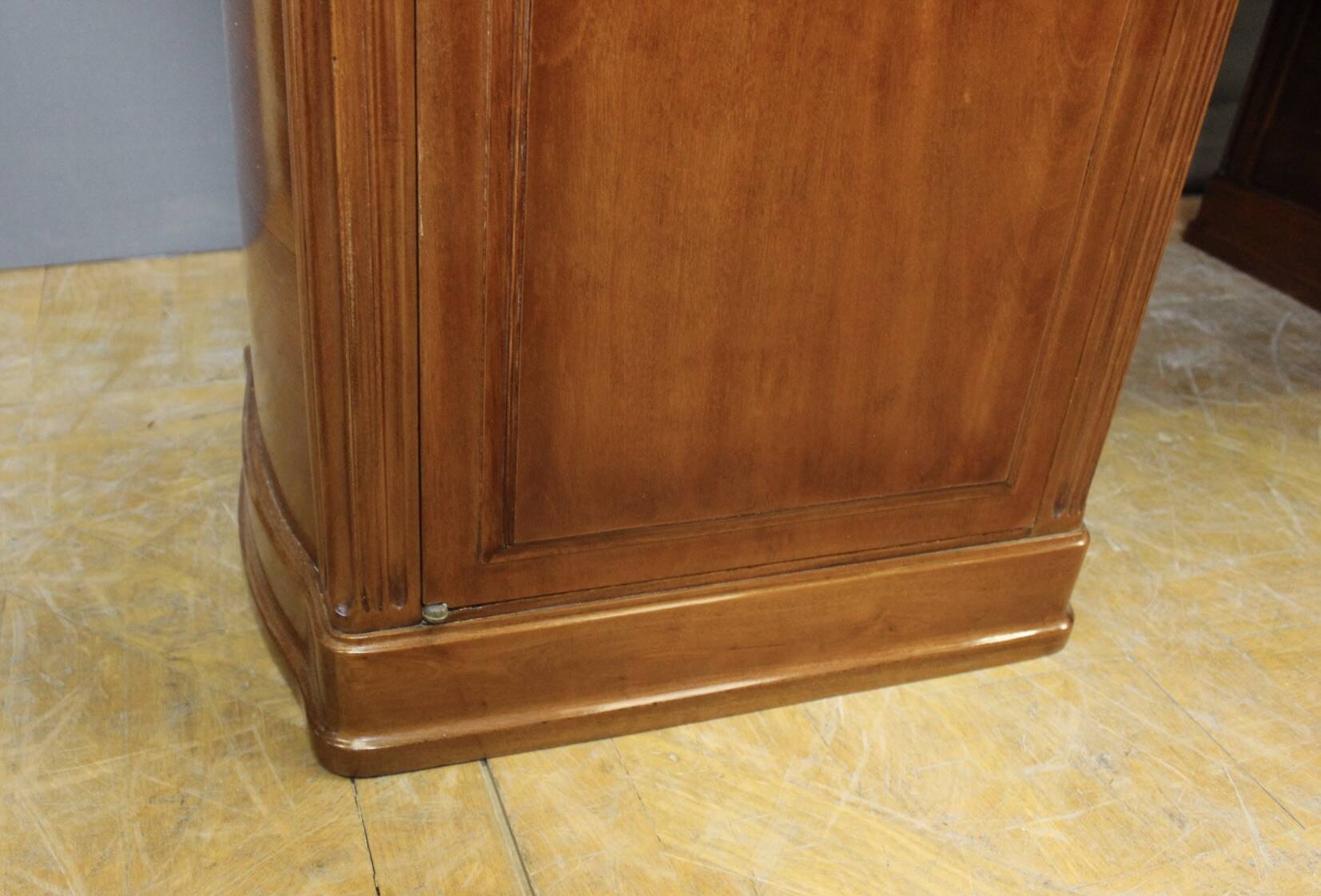 Art Nouveau Mahogany Desk Plate by Emile Gallé