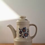 Saint Amand Sologne enamelled stoneware coffee pot