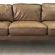 3-seater leather sofa