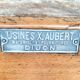 Billot de boucher xavier Aubert Dijon 1950