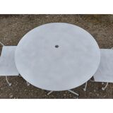 Wrought iron garden furniture