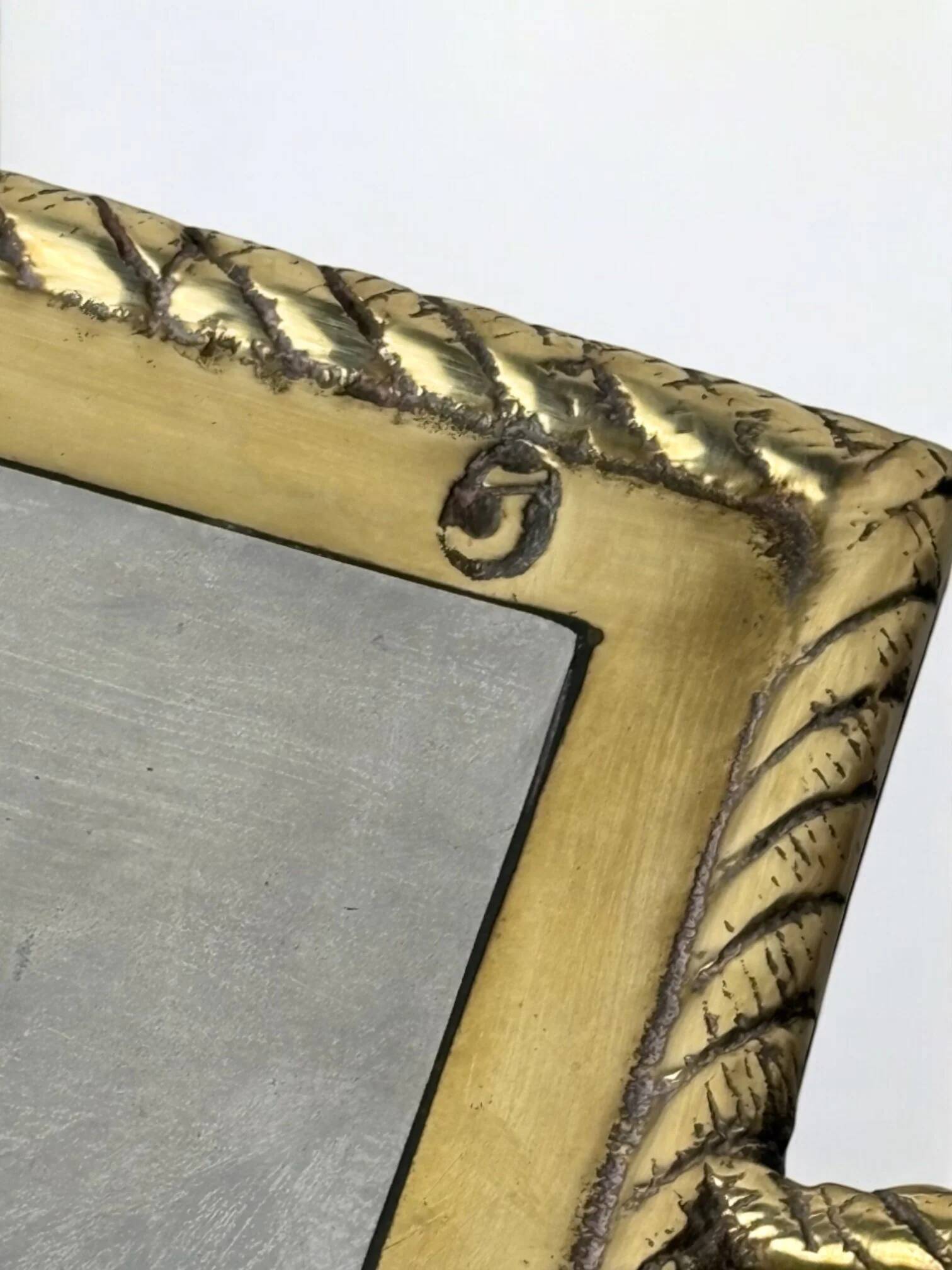 Brutalist centerpiece by Leopold, bronze & aluminium, Spain, 1970s