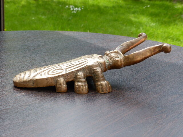 Vintage bronze beetle