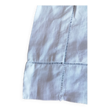 Linen pillowcase embroidered and monogrammed