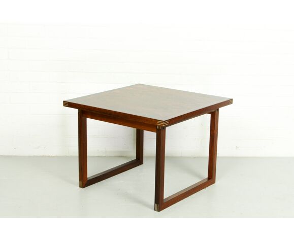 Rosewood Danish Modern Coffee Table Rud, Danish Modern Side Table