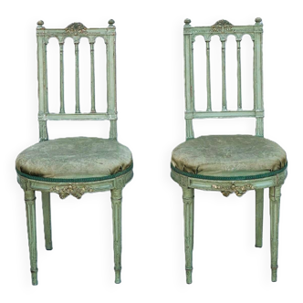 Paire de chaises