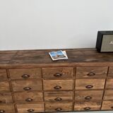Very large craft furniture with 32 drawers