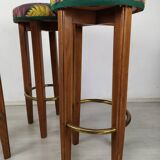 3 art deco bar stools