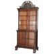 Victorian library in hand-carved hardwood