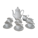 Service à café porcelaine polonaise