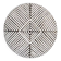 Bouclier rond traditionnel bamileke de 40cm