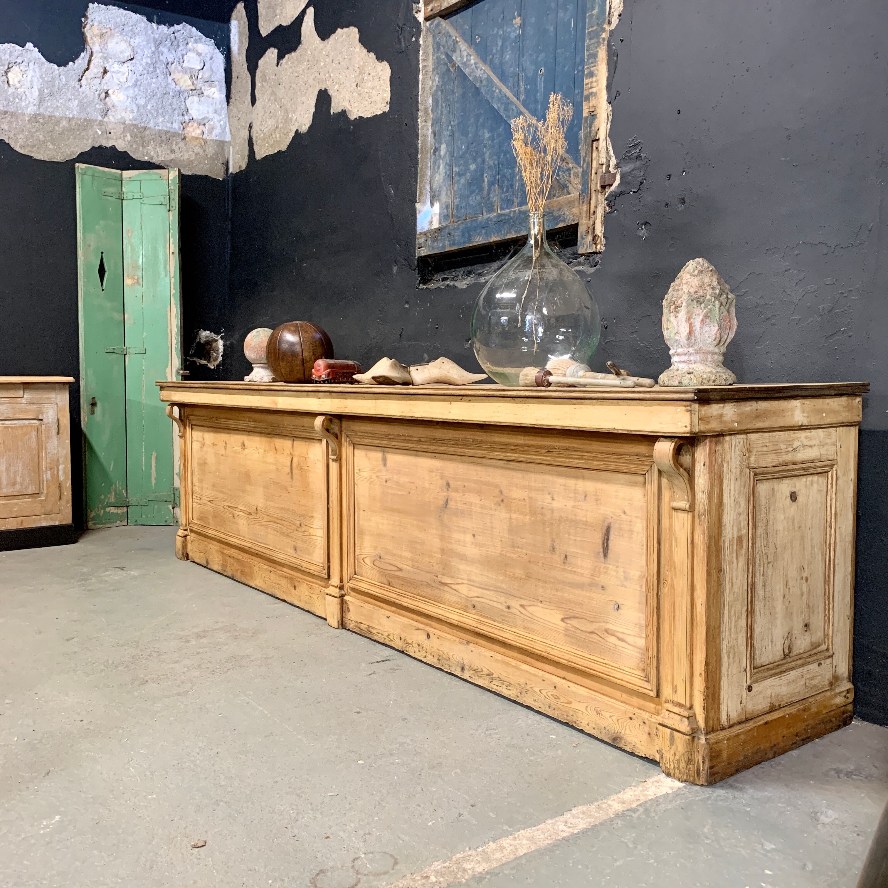 Grand Comptoir de mercerie  XIX eme