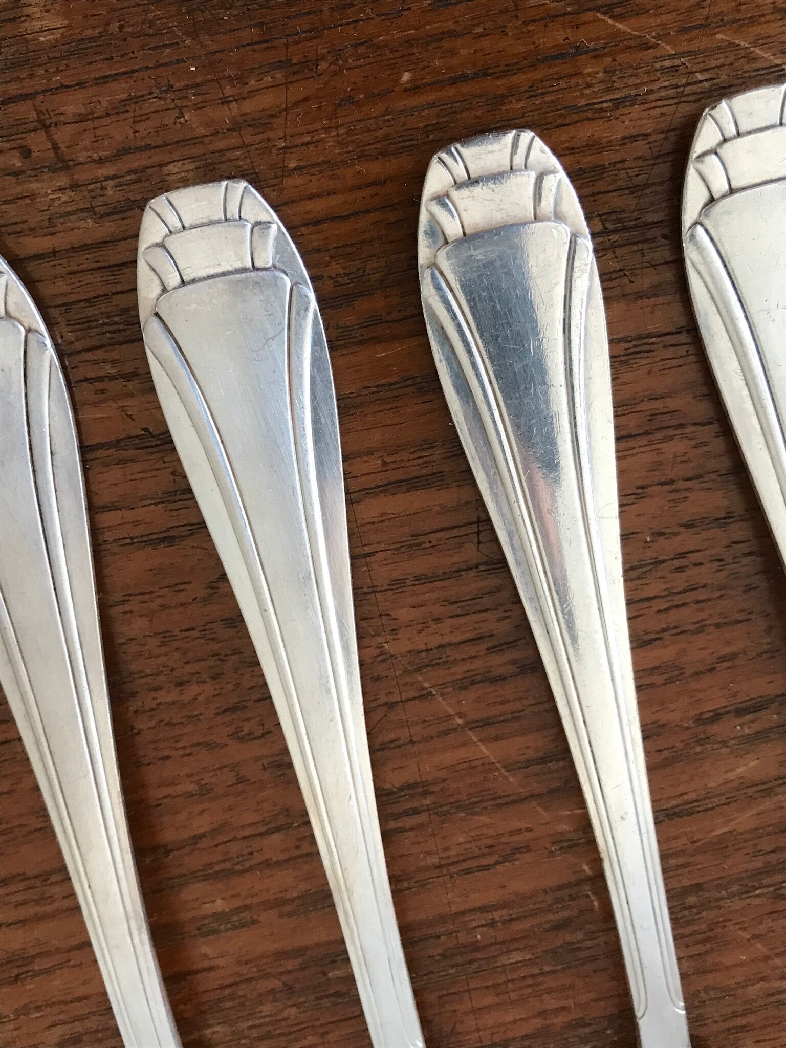 Lot de fourchettes Art Deco