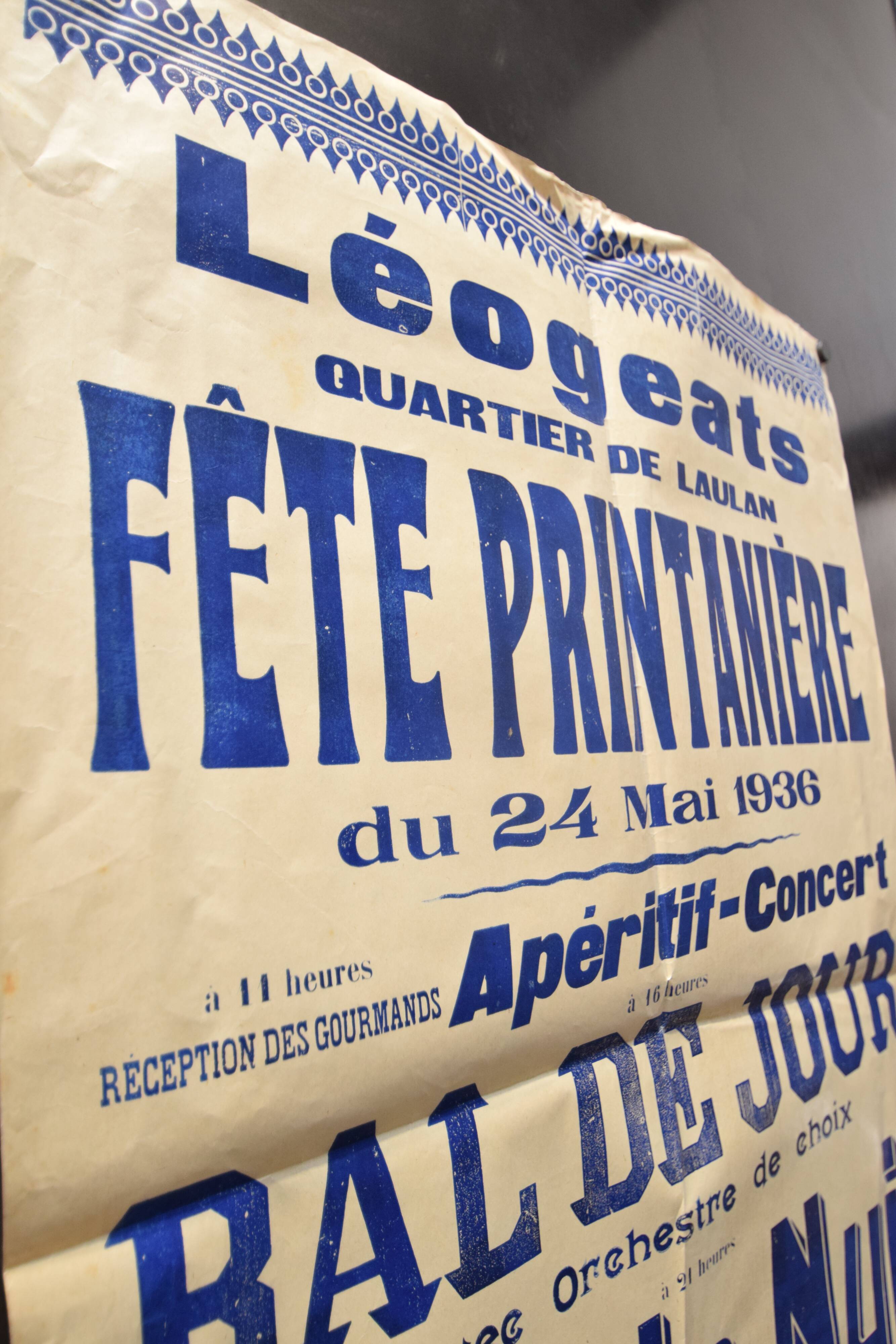 Poster "Festival Spring" - Leoganes - 1936