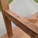 Lot de 2 bancs en orme massif par Aranjou