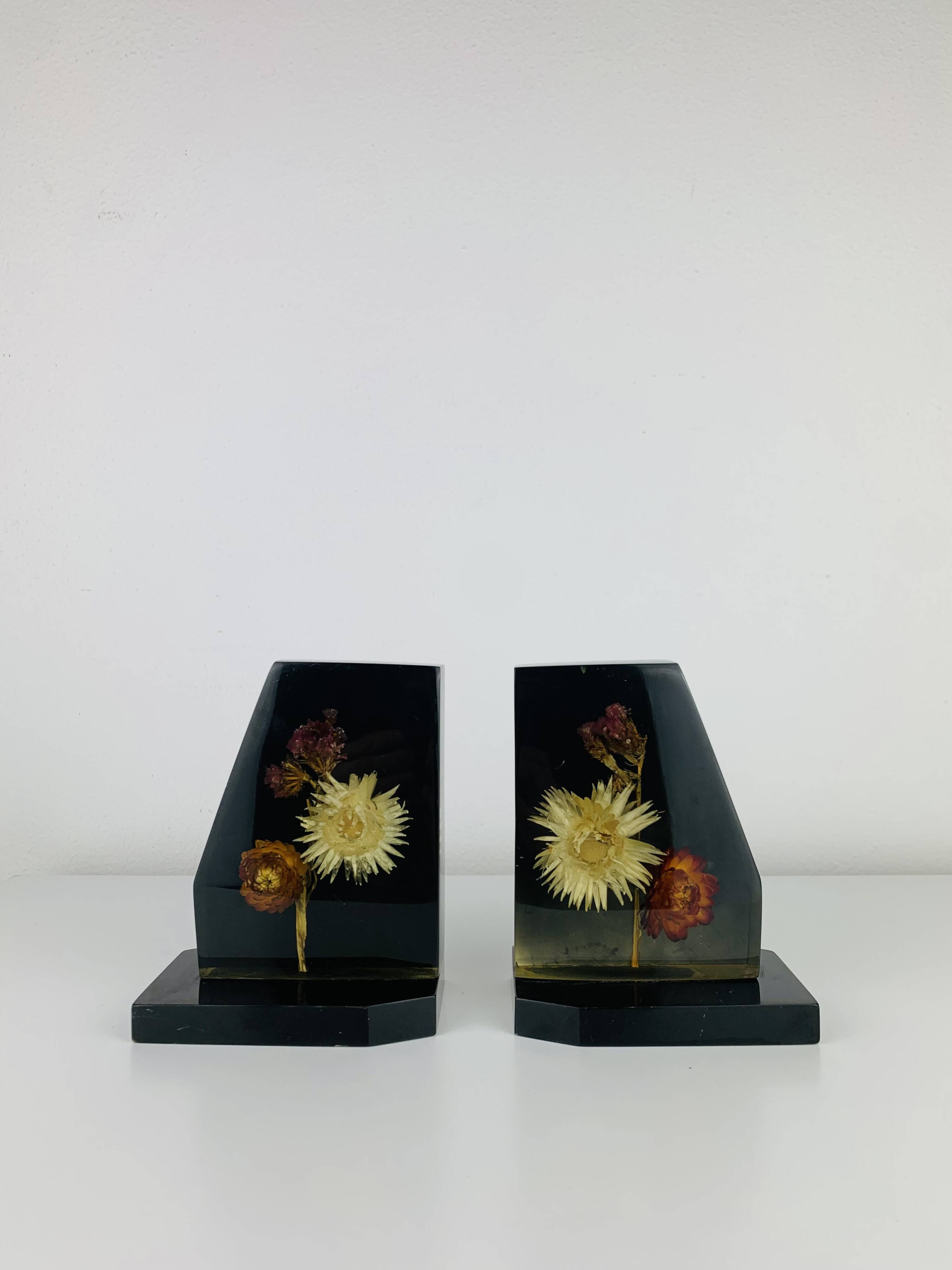 Paire de serre-livres vintage, années 60