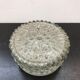 Platfonr Applied Rond Moulded Glass - Vintage White Metal Support