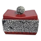 Ceramic box signed paul milet for the sevres factory, circa 1930