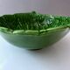 Vintage bowl artichoke ceramic, majolica