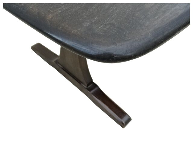 Table basse vintage Ercol orme 1960
