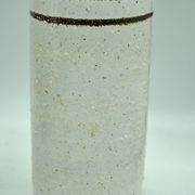 Contemporary design roll vase signed