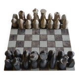 Handmade soapstone chess set / Soap stone chess