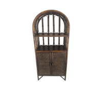 Rattan buffet/library