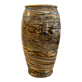 Mixed clay vase