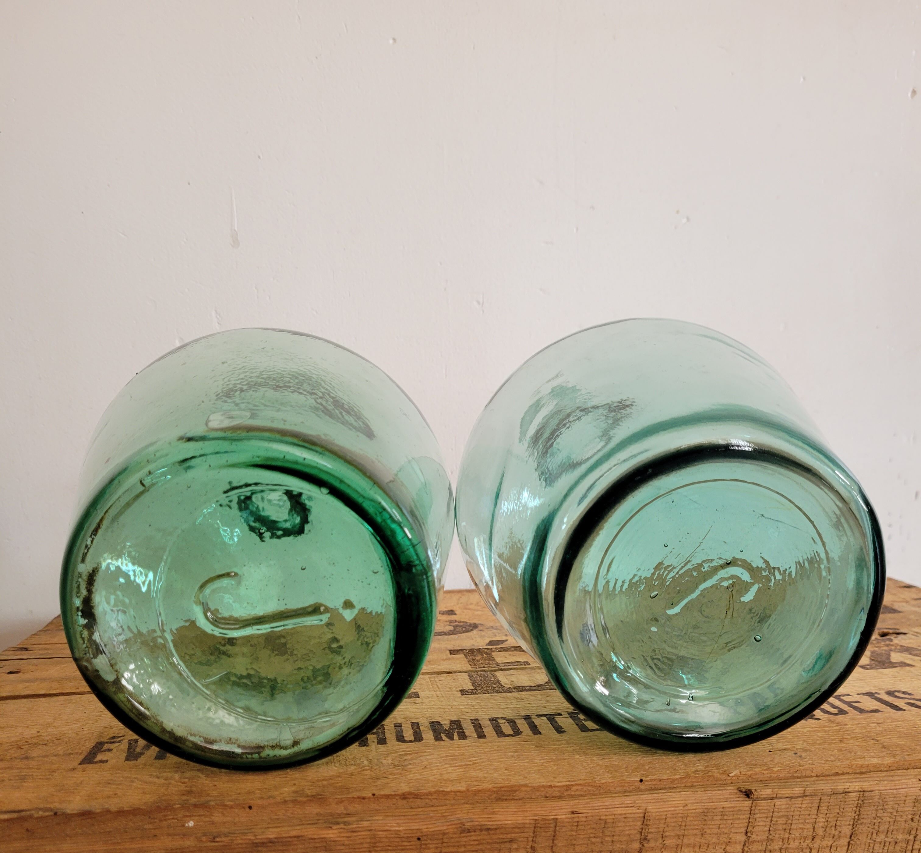 Pair of demijohns